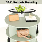 360 Rotating shoe cabinet 7 layers
