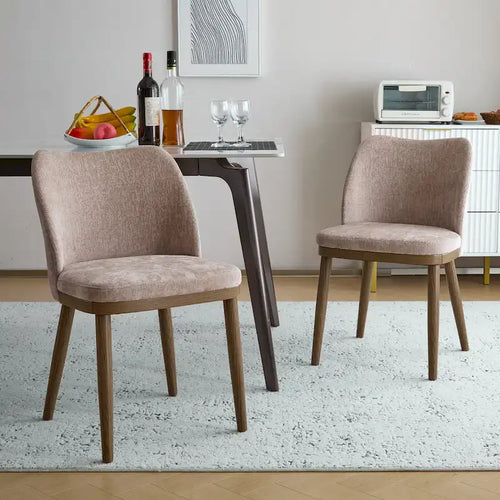 Aviana Fabric Upholstered Dining Chairs (Set of 2) by Christopher Knight Home