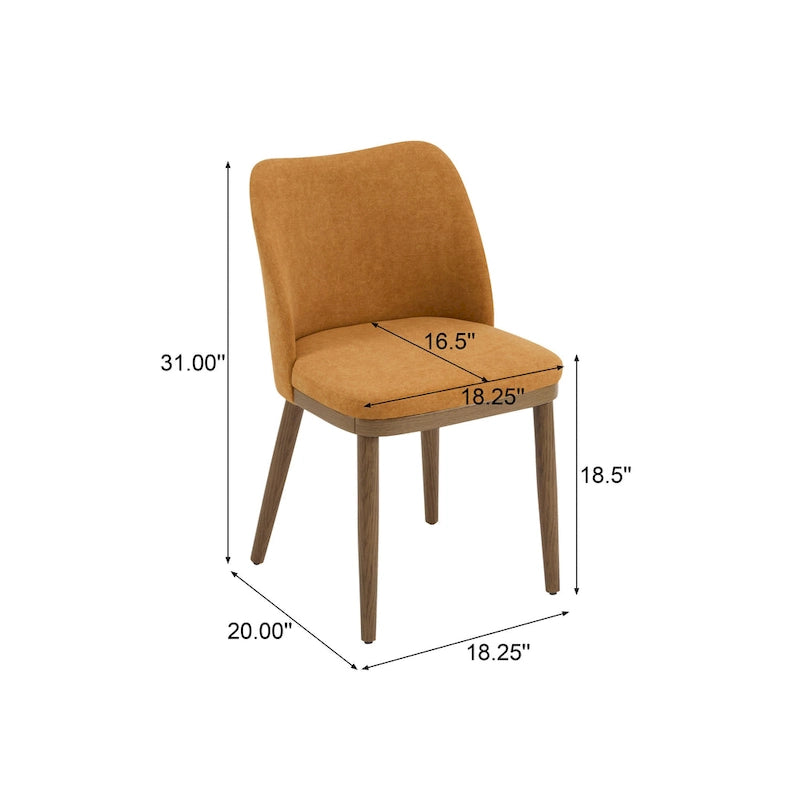 Aviana Fabric Upholstered Dining Chairs (Set of 2) by Christopher Knight Home