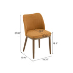 Aviana Fabric Upholstered Dining Chairs (Set of 2) by Christopher Knight Home