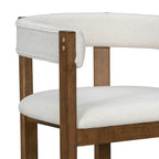 Christopher Knight Home - Bennett Elegant Barrel-Back Dining Armchair Set of 2