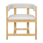 Christopher Knight Home - Bennett Elegant Barrel-Back Dining Armchair Set of 2