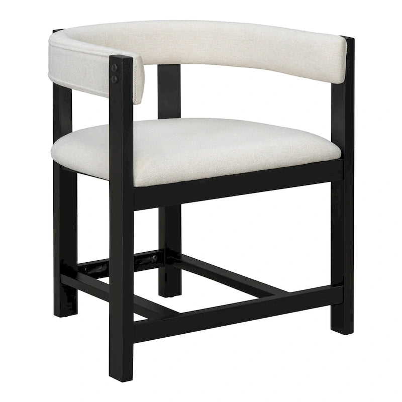 Christopher Knight Home - Bennett Elegant Barrel-Back Dining Armchair Set of 2