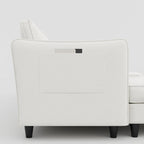 Christopher Knight Home - Benjamin Grand 6-Seater U-Shaped Sofa with Movable Ottoman and Convenient Storage Pockets