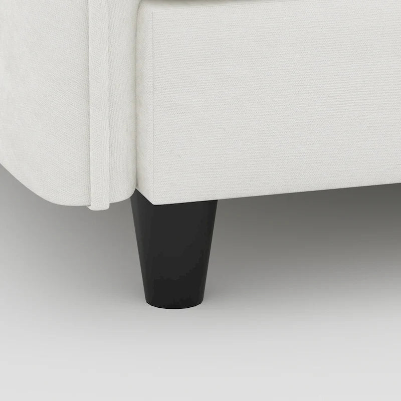 Christopher Knight Home - Benjamin Grand 6-Seater U-Shaped Sofa with Movable Ottoman and Convenient Storage Pockets