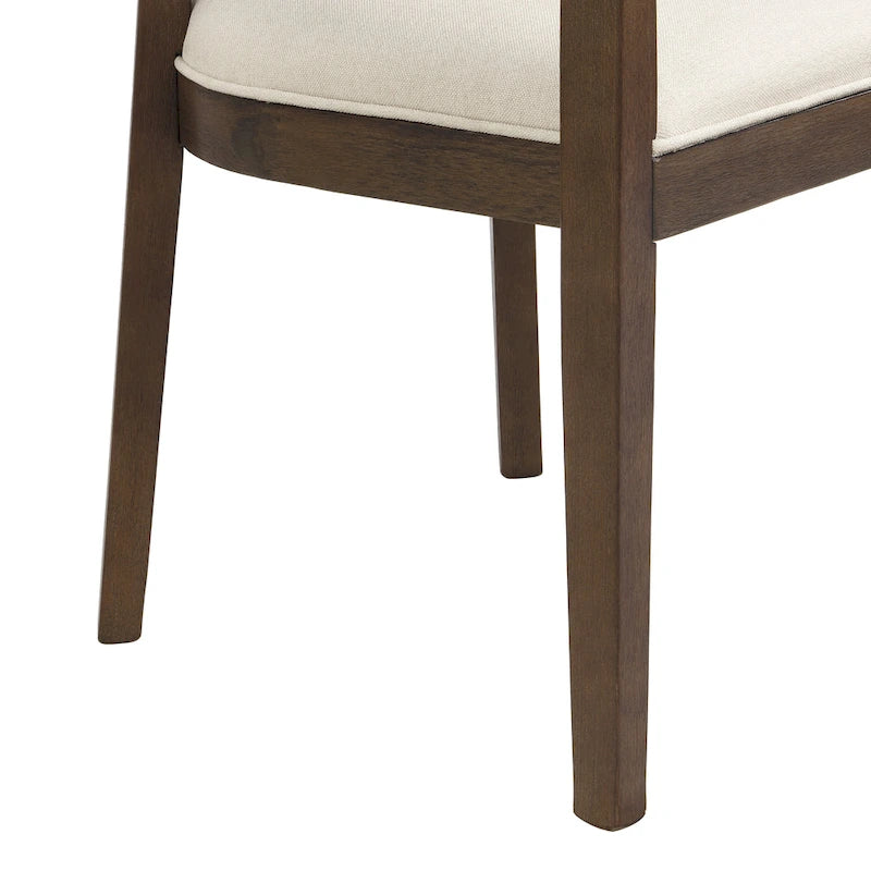 Halea Farmhouse Rubberwood Dining Chairs with Cane Back (Set of 2) by Christopher Knight Home