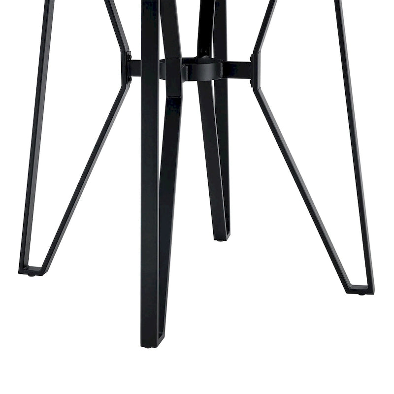 Christopher Knight Home Round Wood Bar Table with Metal Base - 46.85 W x 46.85 D x 36 H