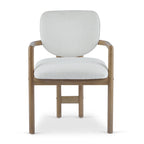 Upholstered Dining Chairs Set of 2, Side Chairs with Rubber Wood Legs, 300 LBS Weight Capacity