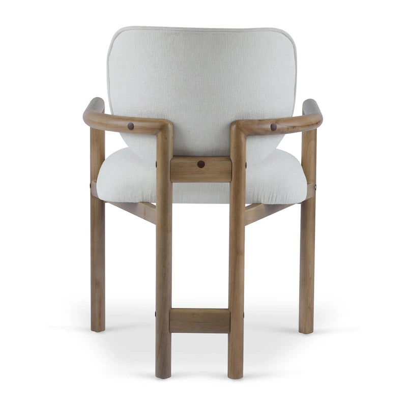Upholstered Dining Chairs Set of 2, Side Chairs with Rubber Wood Legs, 300 LBS Weight Capacity