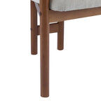 Upholstered Dining Chairs Set of 2, Side Chairs with Rubber Wood Legs, 300 LBS Weight Capacity