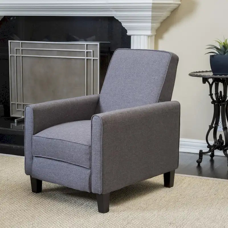 Roomfitters Fabric Push Back Chair for Elegant Home Dcor