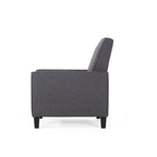 Roomfitters Fabric Push Back Chair for Elegant Home Dcor