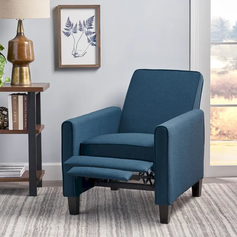 Roomfitters Fabric Push Back Chair for Elegant Home Dcor