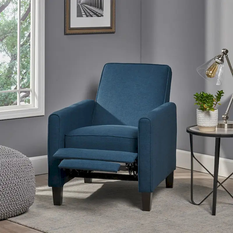 Roomfitters Fabric Push Back Chair for Elegant Home Dcor