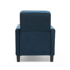 Roomfitters Fabric Push Back Chair for Elegant Home Dcor