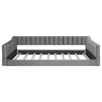 Full XL Velvet Daybed with Storage