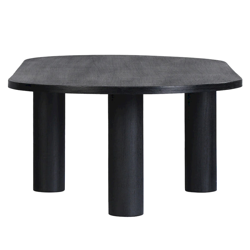 Kali Oval Mango Wood Coffee Table by East at Main