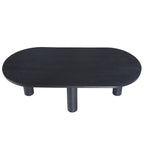 Kali Oval Mango Wood Coffee Table by East at Main