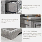 Farmhouse 5 Drawers Dresser Chests, Wood Rustic Chest of Drawers