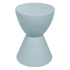 Boyd Round Side Table Ribbed Design Base Accent End Table with Removable Lid for Living Room & Bedroom
