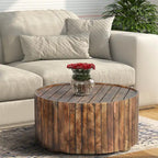 Modern Grey Fabric &amp; Walnut Eastern King Bed