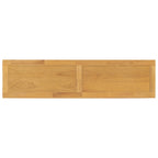 63 Long Entryway Console Table Sofa Table with Bottom Storage Shelf & Sculptural Vase-Leg for Hallway Living Room