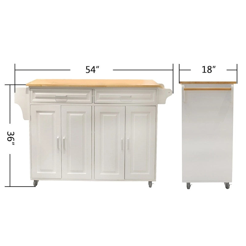 Kitchen Island & Kitchen Cart(no include stool)