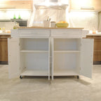 Kitchen Island & Kitchen Cart(no include stool)