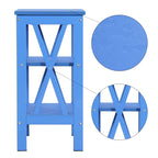 Modern Nightstand with 3-Tier Storage Shelves