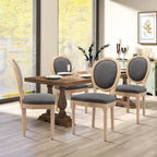 French Dining Chair with Nailhead Trim Set of 6