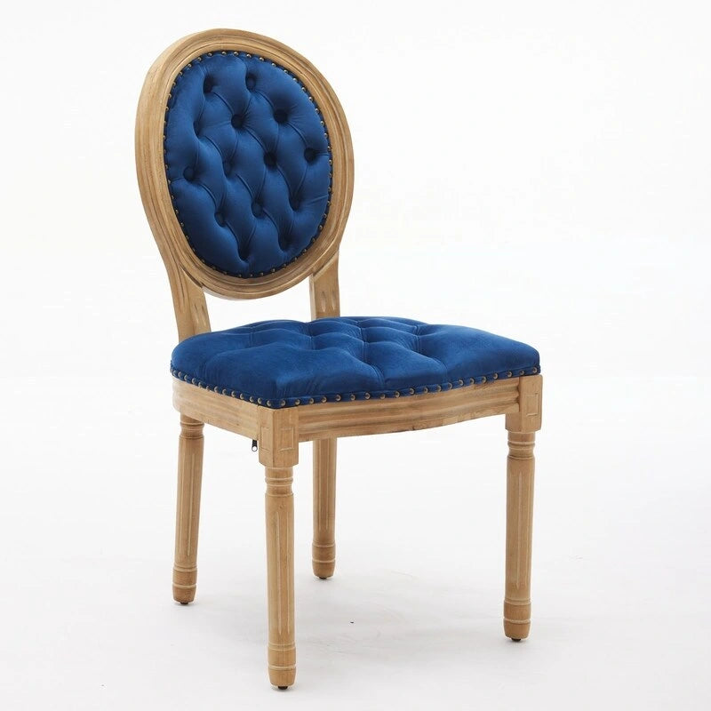 French Dining Chair with Nailhead Trim Set of 6