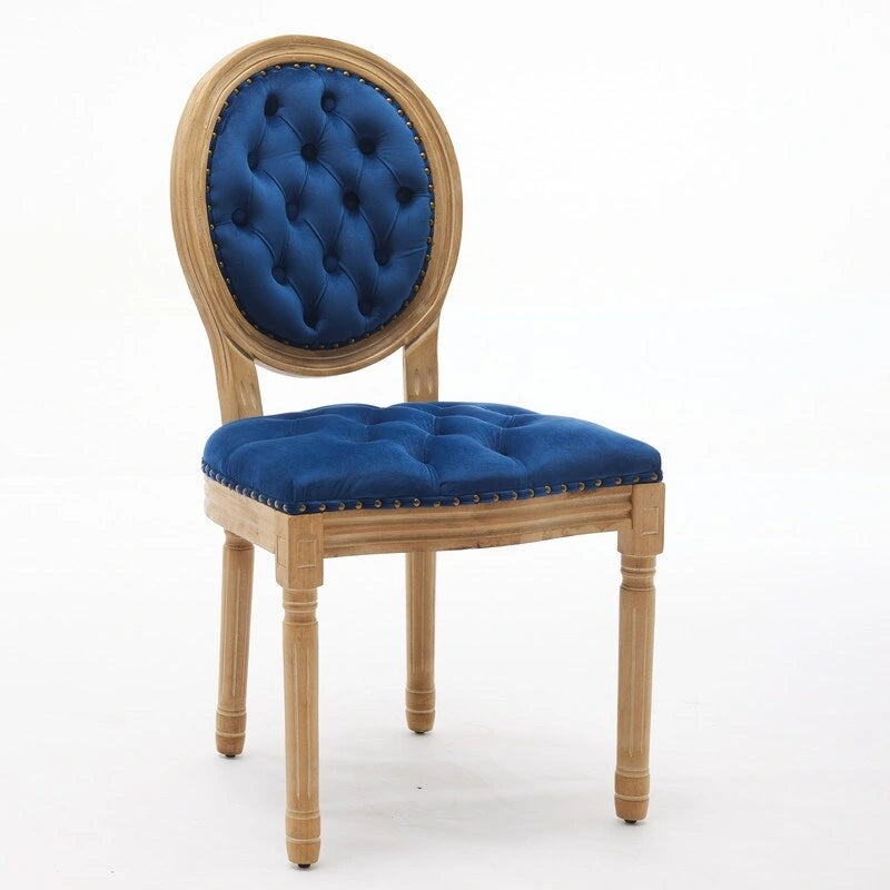 French Dining Chair with Nailhead Trim Set of 6