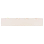 High-Quality Entryway Console Table with 4 Spacious Drawers & 1 Bottom Shelf
