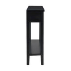 High-Quality Entryway Console Table with 4 Spacious Drawers & 1 Bottom Shelf