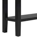 High-Quality Entryway Console Table with 4 Spacious Drawers & 1 Bottom Shelf