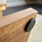 47.2 Modern Rectangular Coffee Table with Tempered Glass Tabletop and MDF Legs