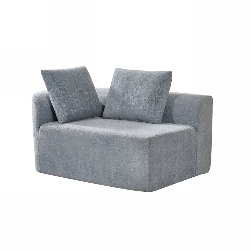 Christopher Knight Home - Olivia Curved Foam Sofa Set - 116L