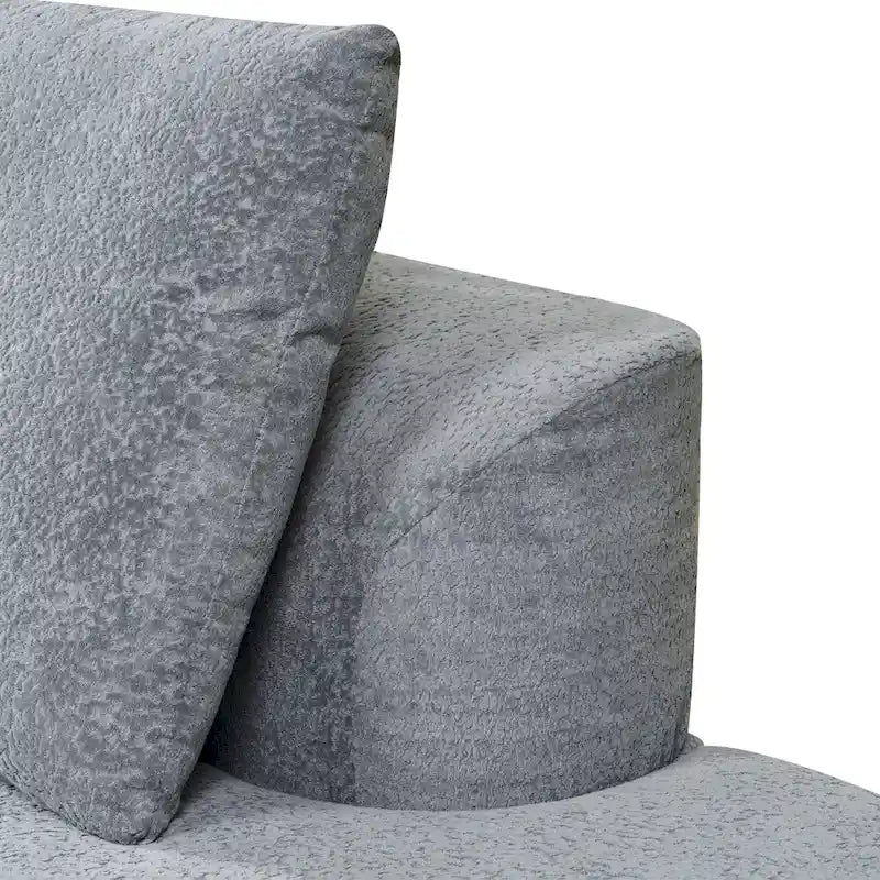 Christopher Knight Home - Olivia Curved Foam Sofa Set - 116L