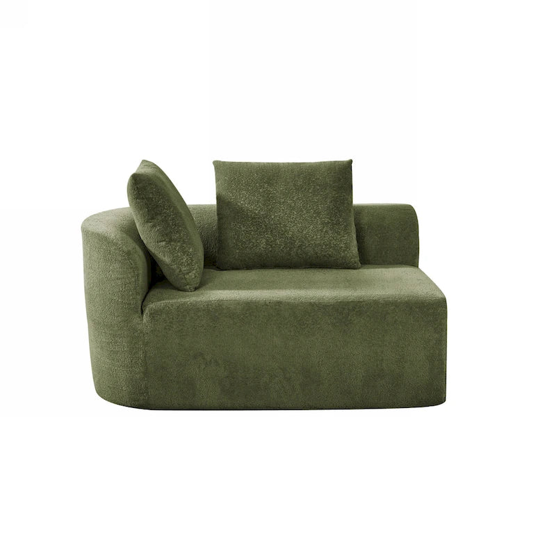 Christopher Knight Home - Olivia Curved Foam Sofa Set - 116L