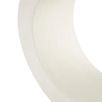 Wooden C-Shaped Console Table - White - Roche River Decor - 12W x 44L x 25H