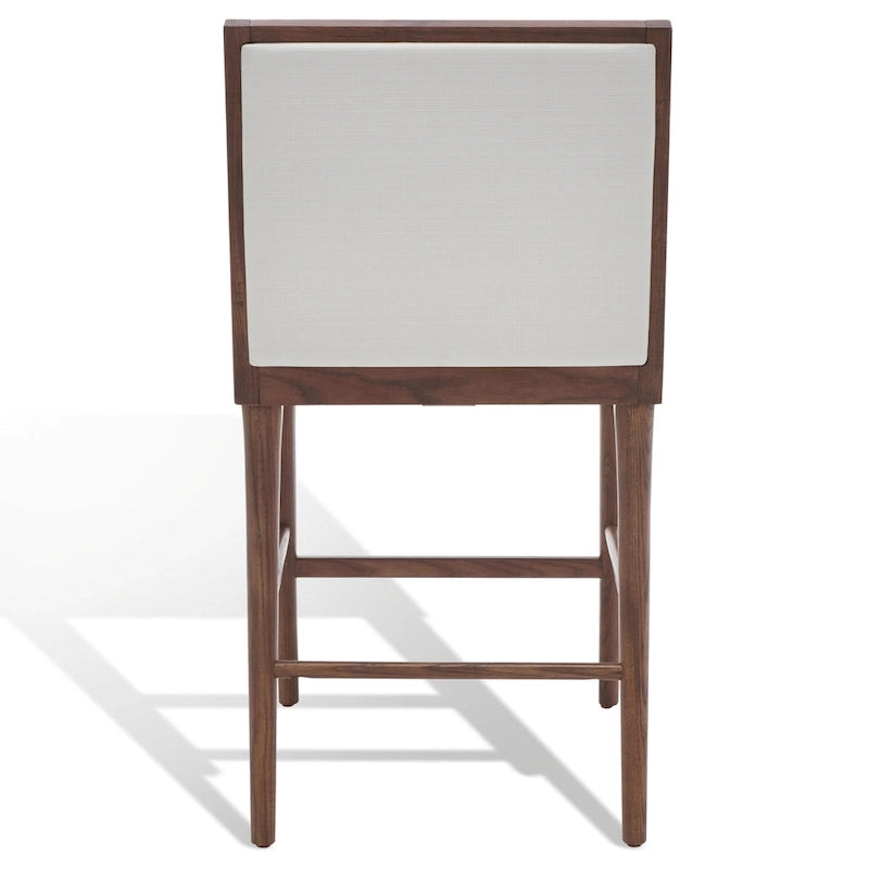 SAFAVIEH Couture Vonne Linen Counter Stool (Set of 2) - 19Wx22Dx36H