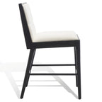 SAFAVIEH Couture Vonne Linen Counter Stool (Set of 2) - 19Wx22Dx36H
