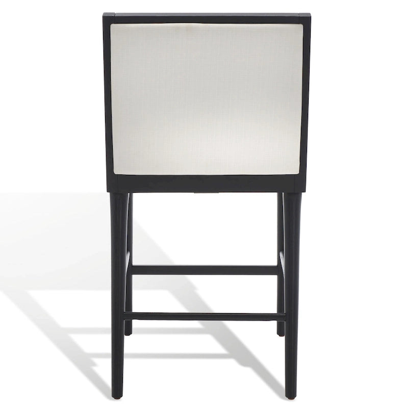 SAFAVIEH Couture Vonne Linen Counter Stool (Set of 2) - 19Wx22Dx36H