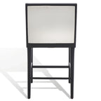 SAFAVIEH Couture Vonne Linen Counter Stool (Set of 2) - 19Wx22Dx36H