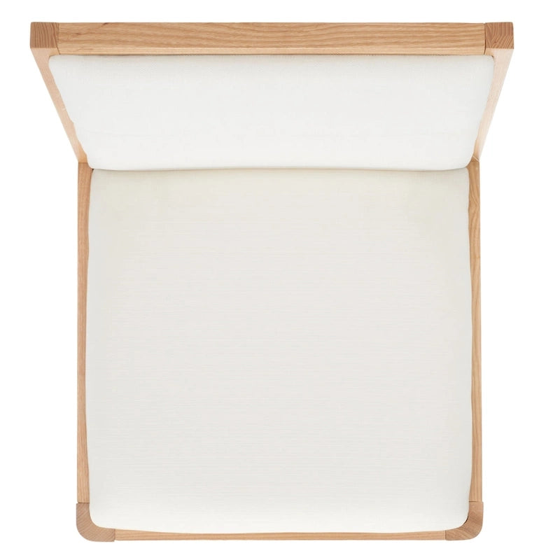 SAFAVIEH Couture Vonne Linen Counter Stool (Set of 2) - 19Wx22Dx36H