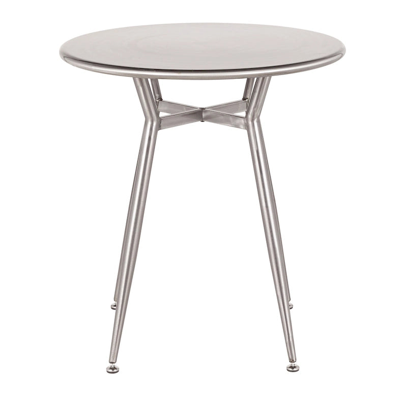 Carbon Loft Barton Industrial Round Dinette Table