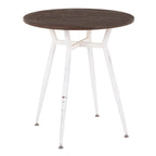 Carbon Loft Barton Industrial Round Dinette Table