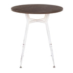 Carbon Loft Barton Industrial Round Dinette Table