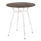 Carbon Loft Barton Industrial Round Dinette Table