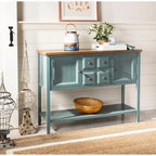 SAFAVIEH Milenija Oak Finish Storage Sideboard - 45.7 x 15 x 34 - 17Wx48Dx22H